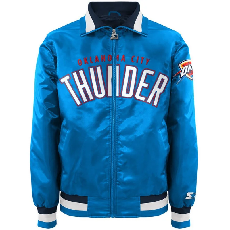 Starter Mens Oklahoma City Thunder Varsity Jacket