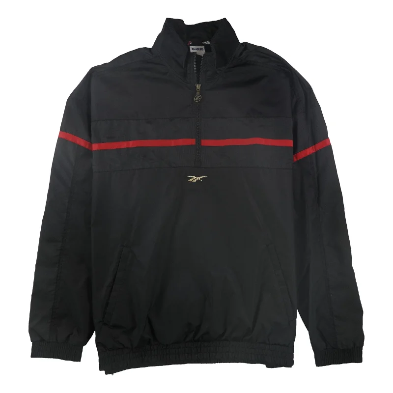 Reebok Mens Iverson I3 Track Jacket, Black, X-Small