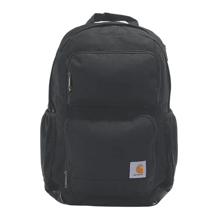 28L DUAL-COMPARTMENT BACKPACK - BLACK