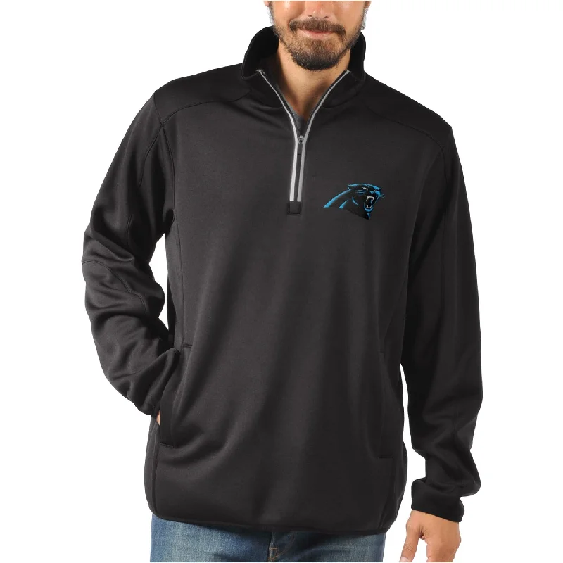 NFL Mens Carolina Panthers Jacket, Black, Medium