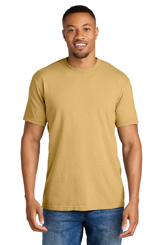 Comfort Colors Mens Short Sleeve Crewneck T-Shirt - Mustard Yellow