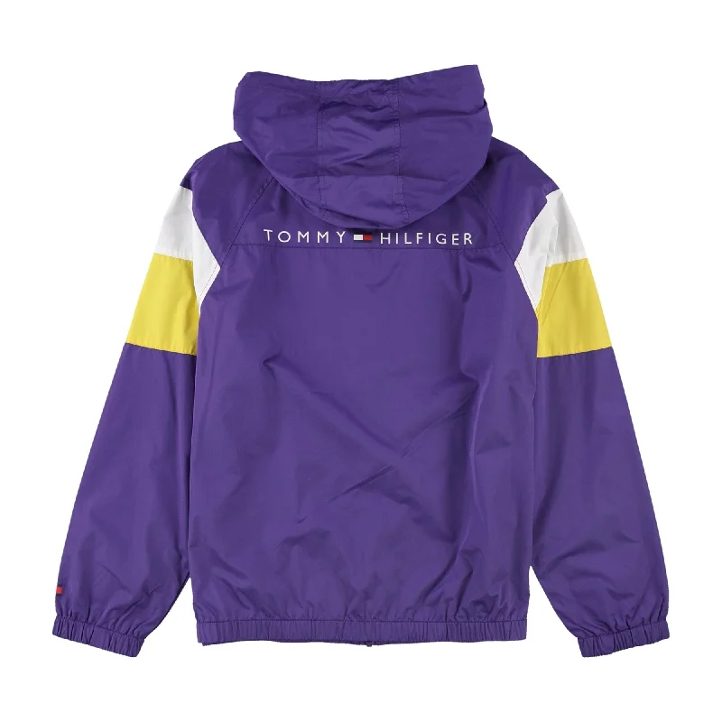 Tommy Hilfiger Mens Minnesota Vikings Jacket, Purple, Small (Regular)