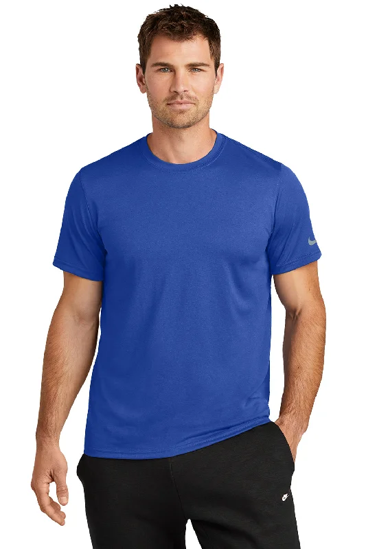 Nike Mens rLegend Dri-Fit Moisture Wicking Short Sleeve Crewneck T-Shirt - Game Royal Blue