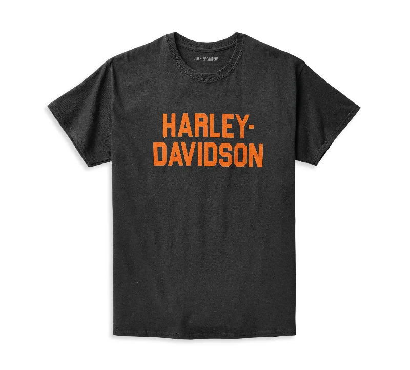 Harley-Davidson Men's Foundation Tee, Black - 96366-22VM