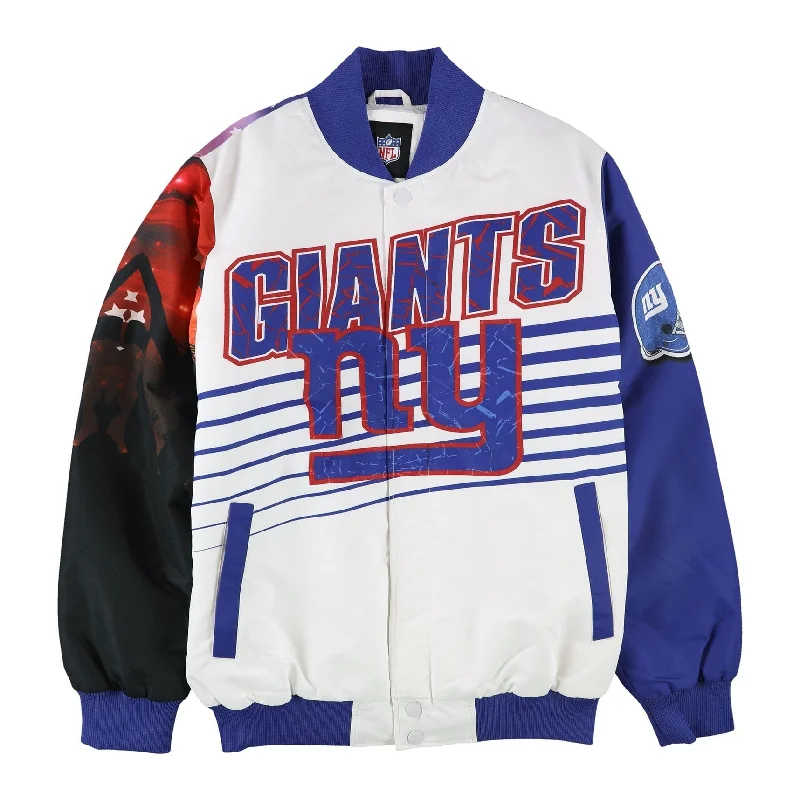 NFL Mens NY Giants Jacket, Multicoloured, Large (Regular)