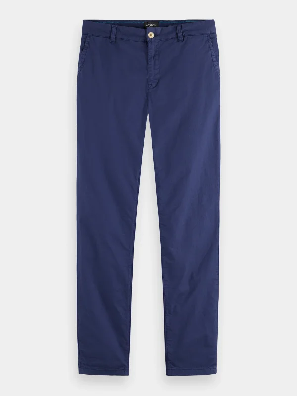 Mott super slim-fit garment-dyed chinos