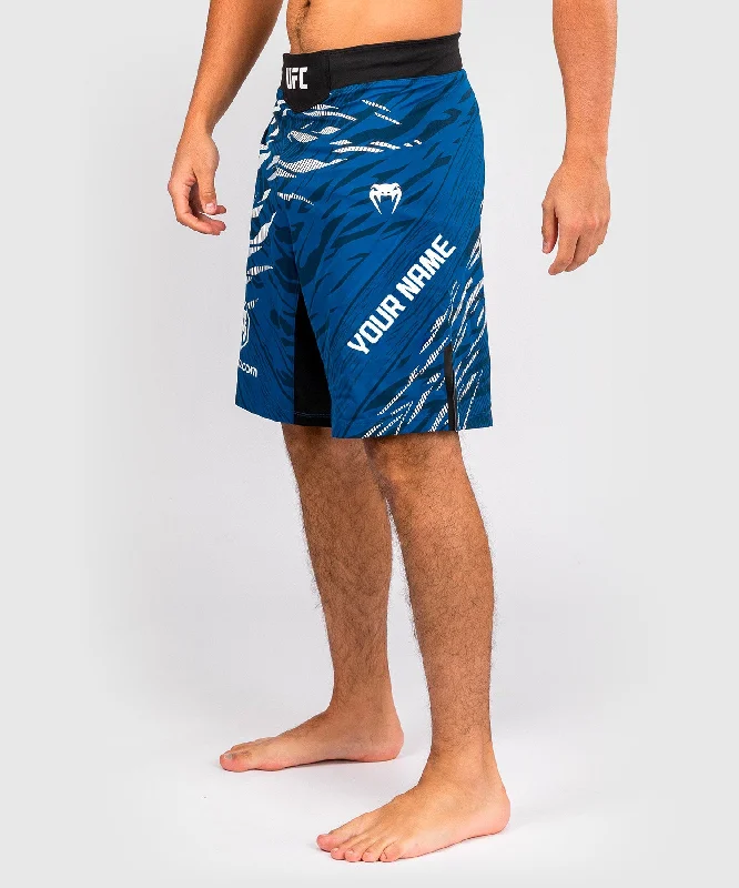 UFC Fusion by Venum Personalized Authentic Fight Night Men's Fight Short - Long Fit - Blue