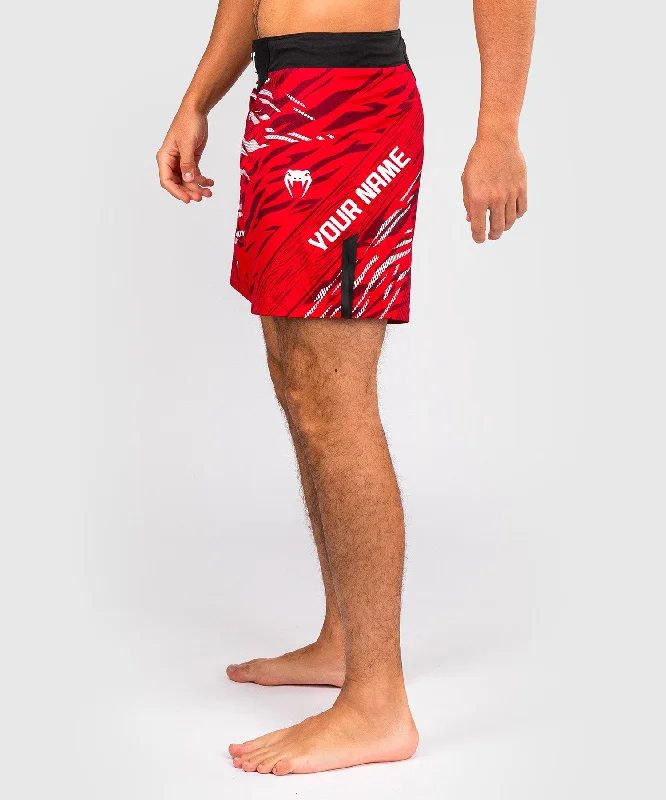 UFC Fusion by Venum Personalized Authentic Fight Night Men's Fight Short - Short Fit - Red