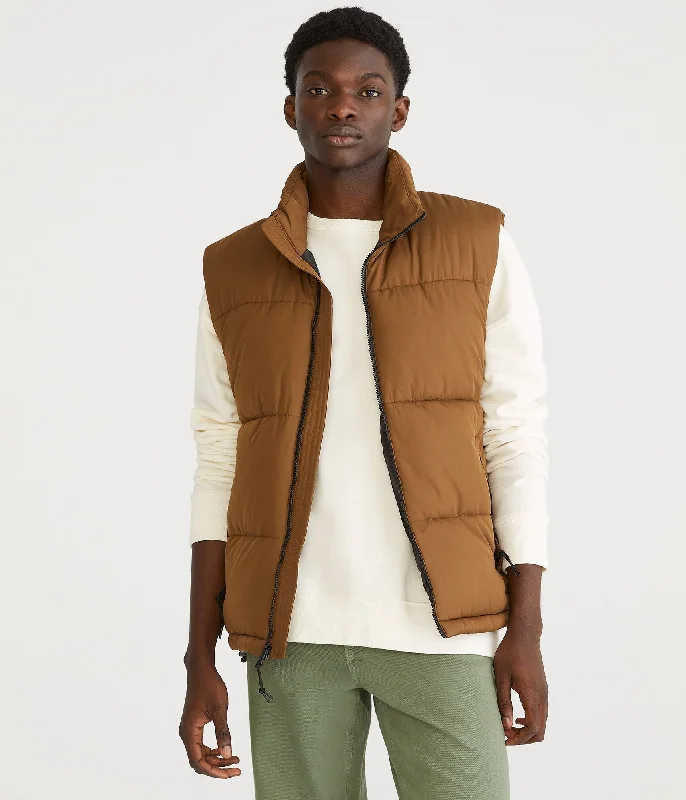 Aeropostale Heavyweight Quilted Puffer Vest