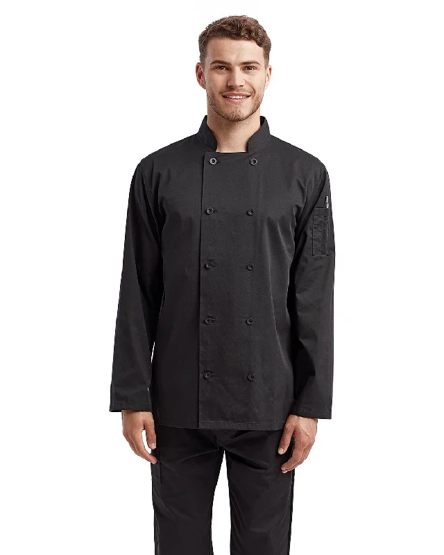 Artisan Collection by Reprime Unisex Long-Sleeve Sustainable Chef's Jacket