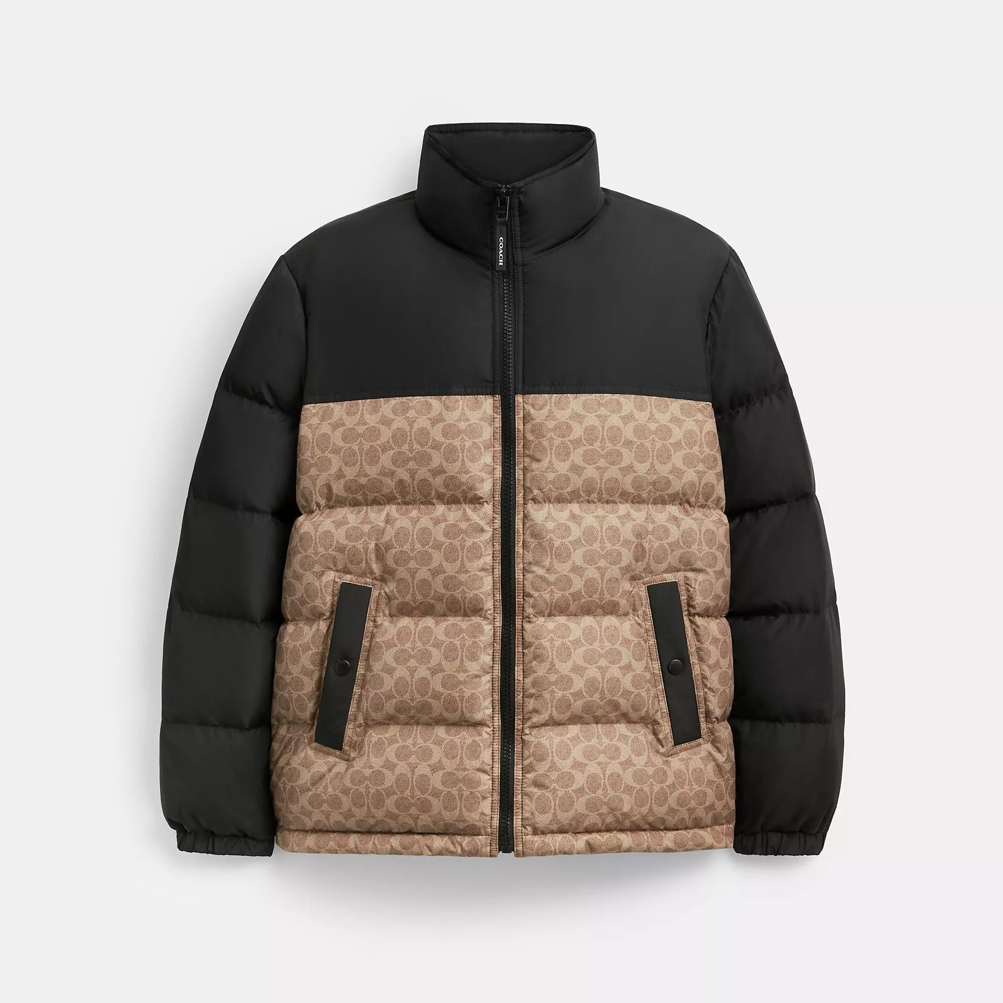 Coach Outlet Signature Down Jacket In Recycled Polyester