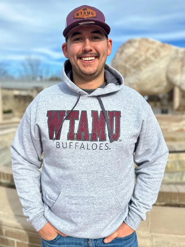 WTAMU Buffaloes Grey Hoodie