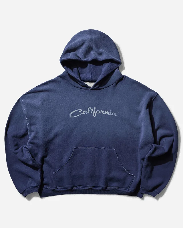 Men's California Hooded Sweatshirt Navy