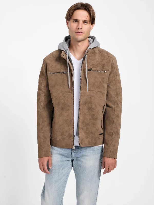 Maxton Faux-Suede Jacket