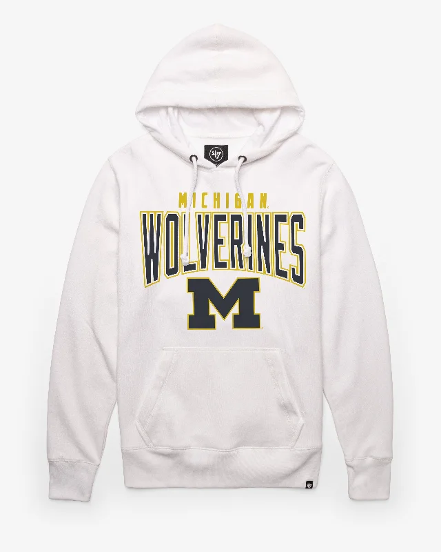 MICHIGAN WOLVERINES TEAM ELEMENTS ARCH '47 HEADLINE HOOD