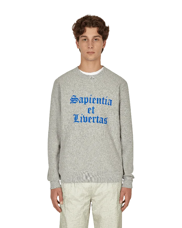 Knowledge Crewneck Sweatshirt Grey