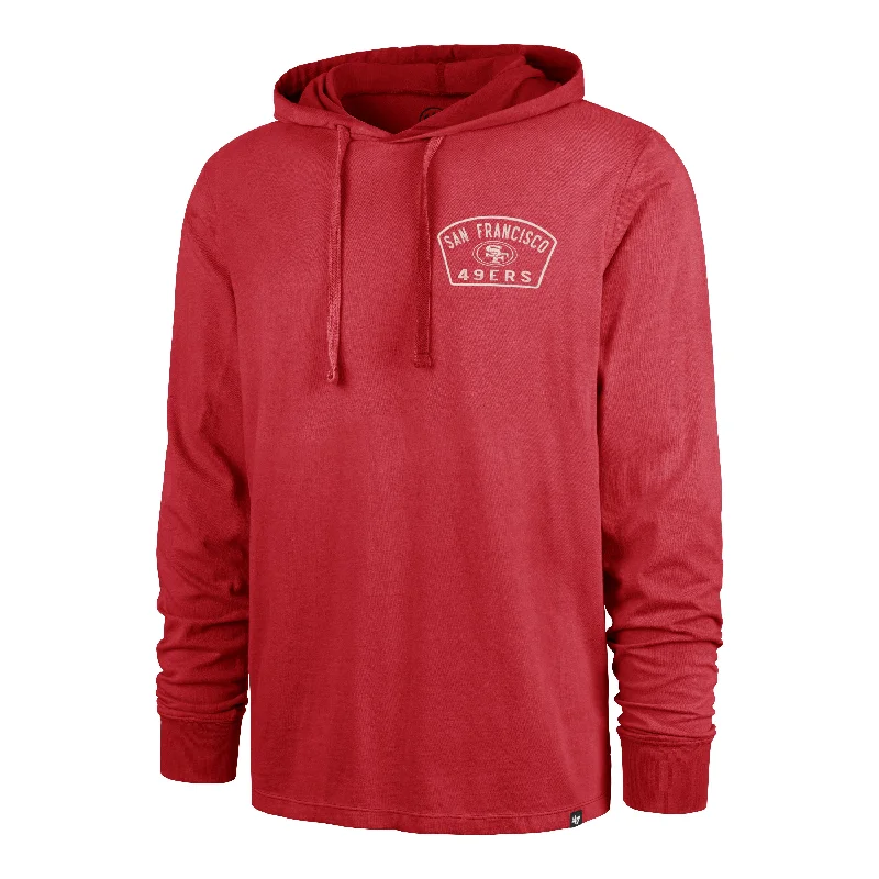 SAN FRANCISCO 49ERS DUSTED OVERHAND '47 RIVER JERSEY HOOD