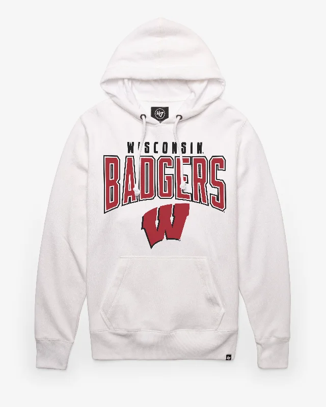 WISCONSIN BADGERS TEAM ELEMENTS ARCH '47 HEADLINE HOOD