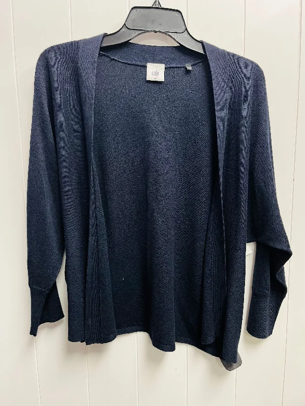 Sweater Cardigan By Cabi In Navy, Size: M