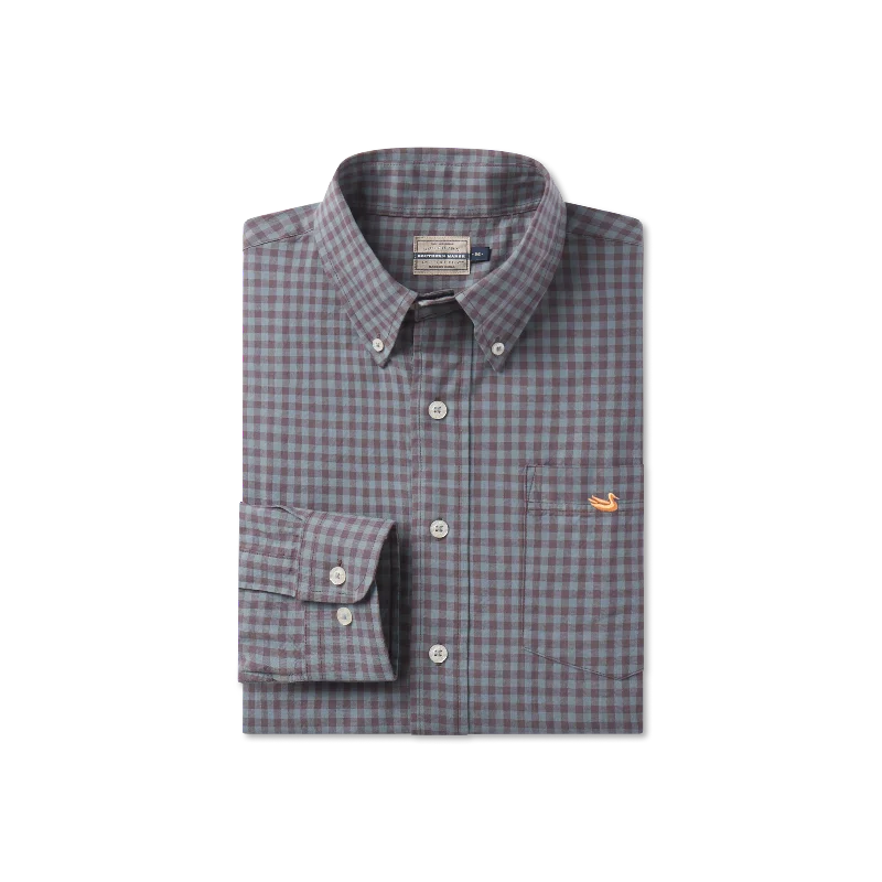 Sumner Relaxed Washed Gingham Dress Shirt