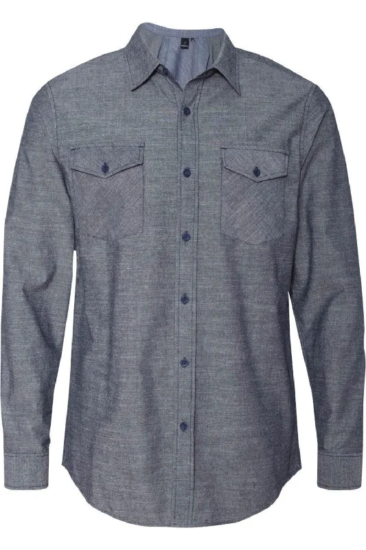 Burnside Chambray Long Sleeve Shirt