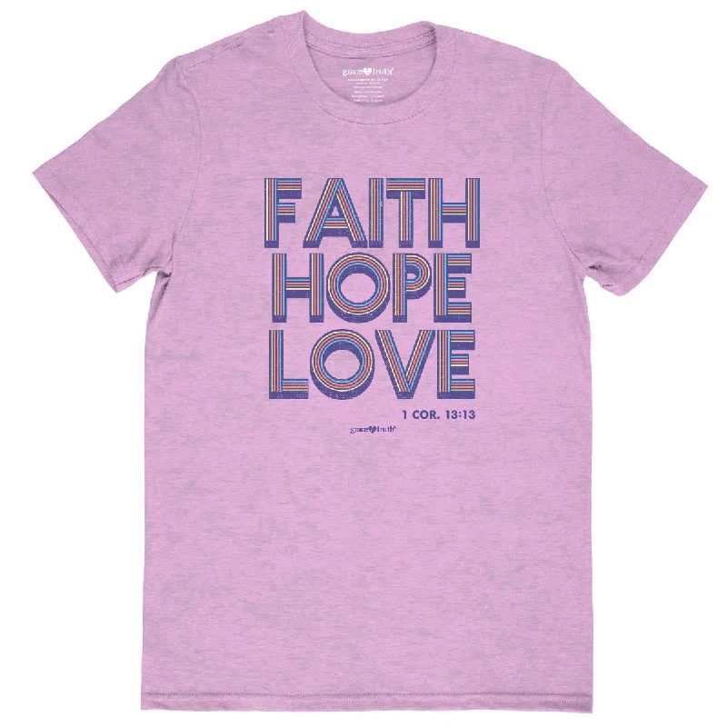 Cherished Girl Grace & Truth Retro Faith Hope Love Christian T-Shirt