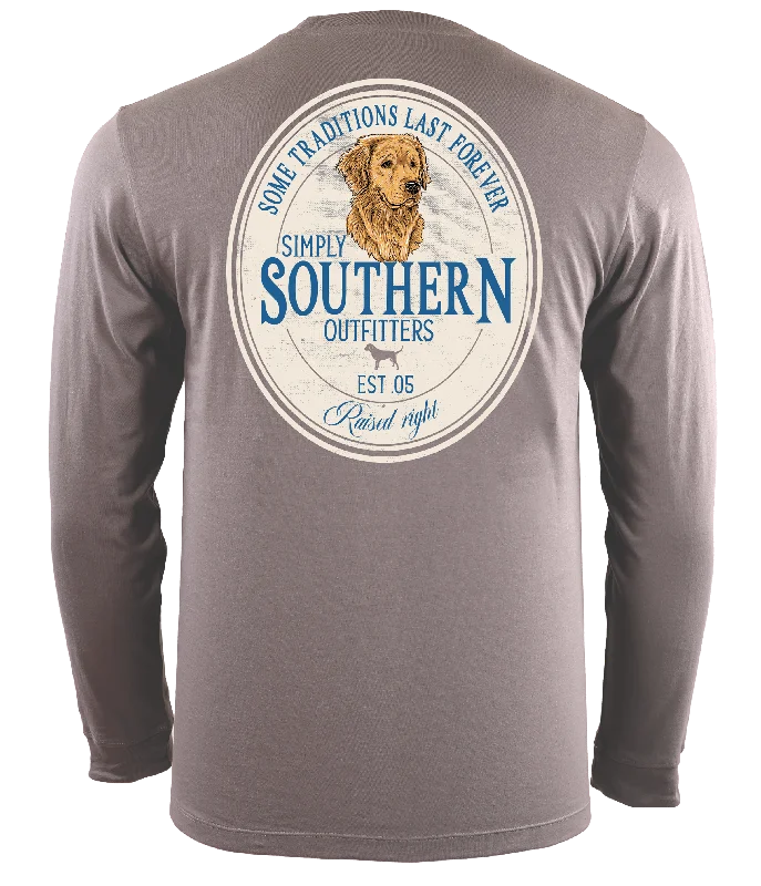 SALE Simply Southern Golden Dog Unisex Long Sleeve T-Shirt