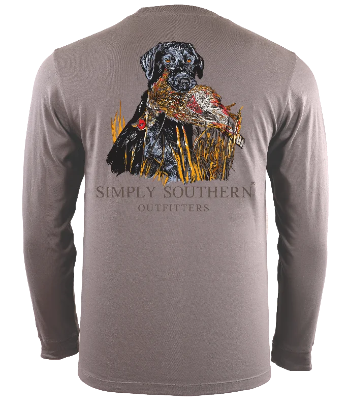 SALE Simply Southern Hunt Dog Unisex Long Sleeve T-Shirt