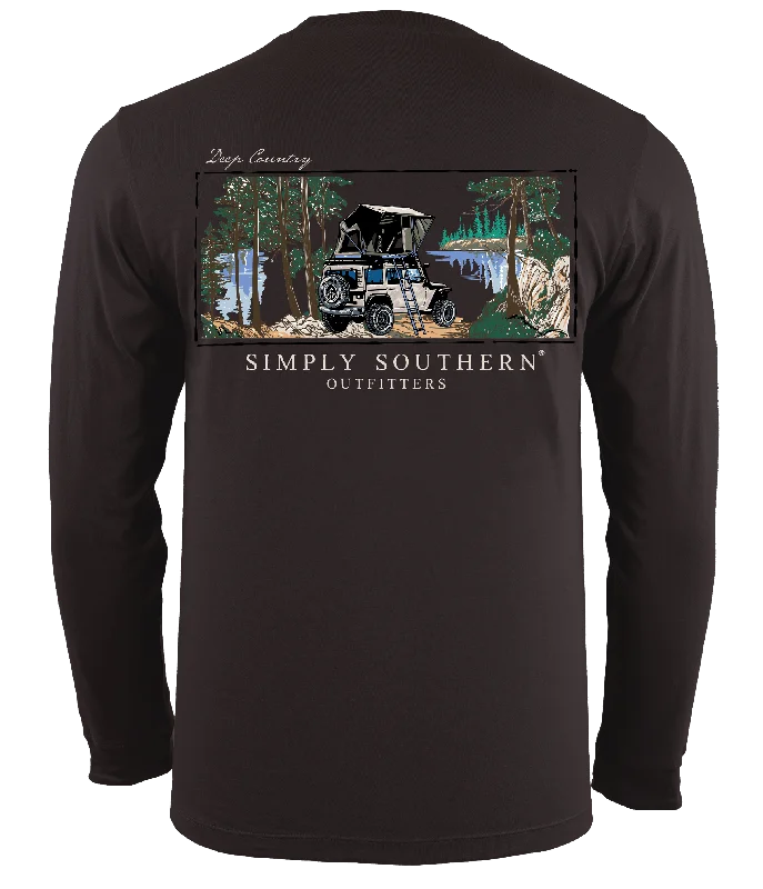 SALE Simply Southern Deep Country Unisex Long Sleeve T-Shirt