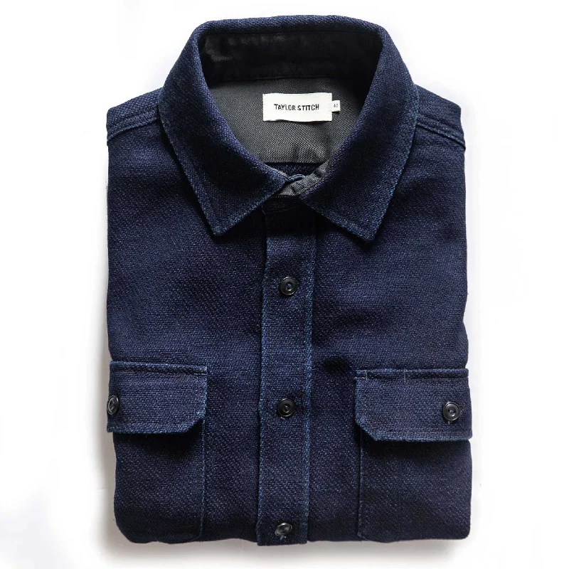 The Division Shirt in Indigo Twill