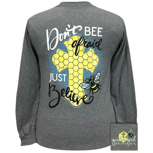 Girlie Girl Originals Don’t Bee Afraid Cross Long Sleeves T Shirt