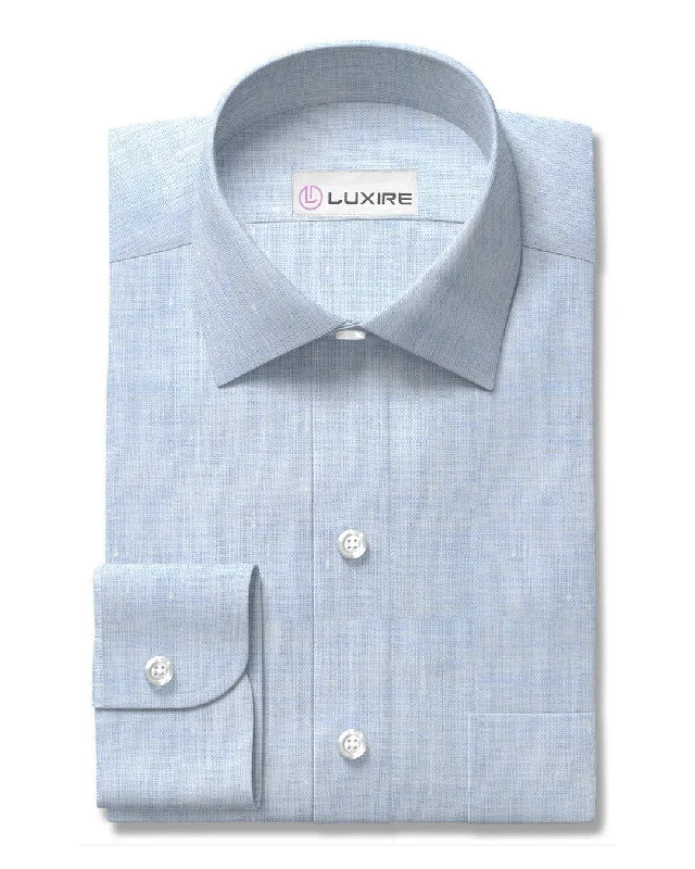 Grandi and Rubinelli Powder Blue Linen