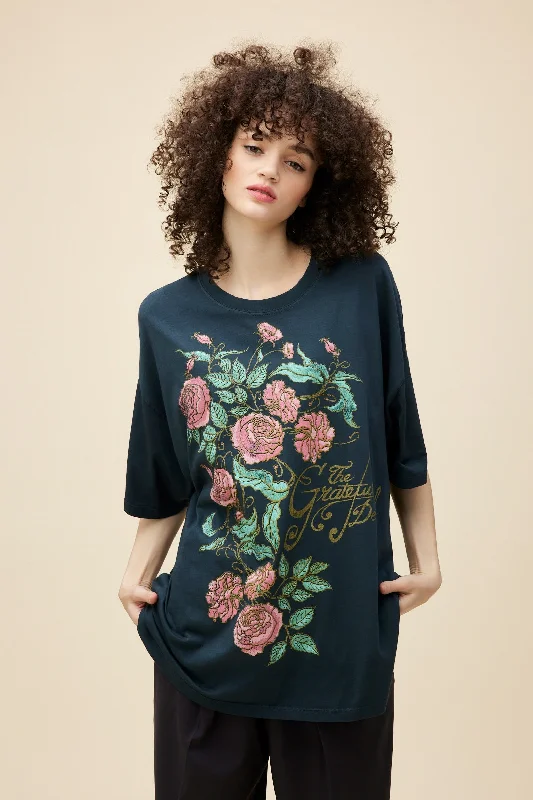 Grateful Dead Rose OS Tee