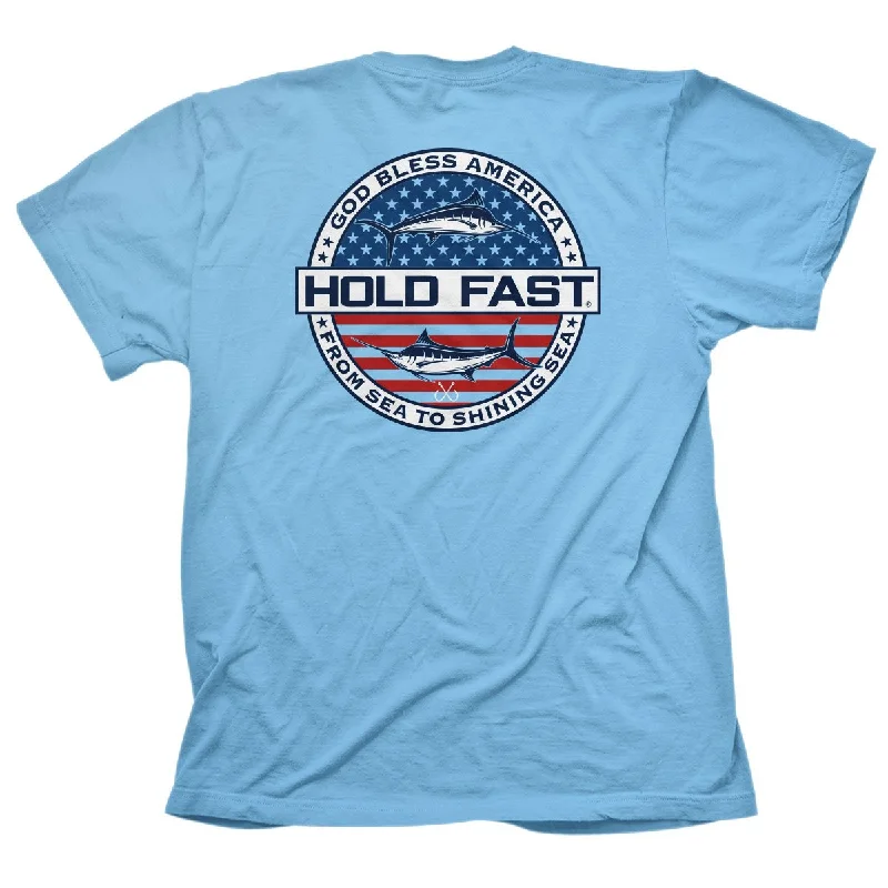 Hold Fast USA Sea To Shining Sea Christian Unisex T-Shirt