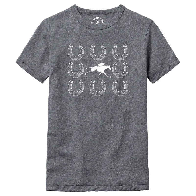 League Keeneland Youth Horseshoe Victory Falls Tee