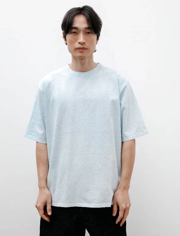 R16 T-Shirt-4 Blue Flax