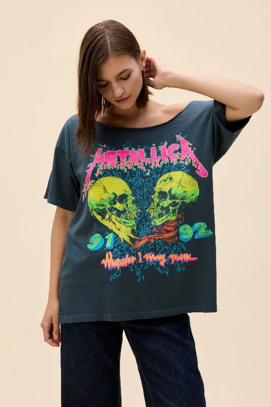 Metallica Wherever I May Roam Off-The-Shoulder Merch Tee