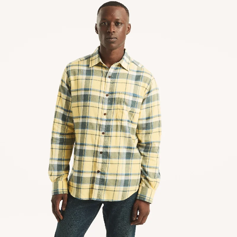 Nautica Mens Plaid Shirt