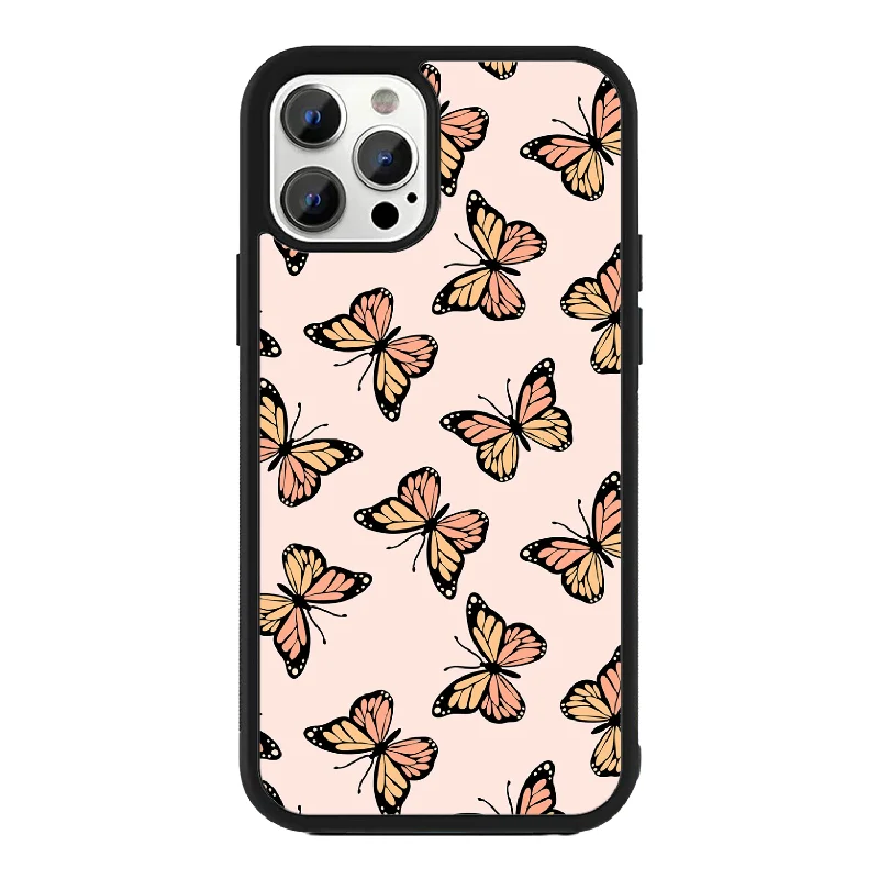 Pink Butterfly iPhone Case