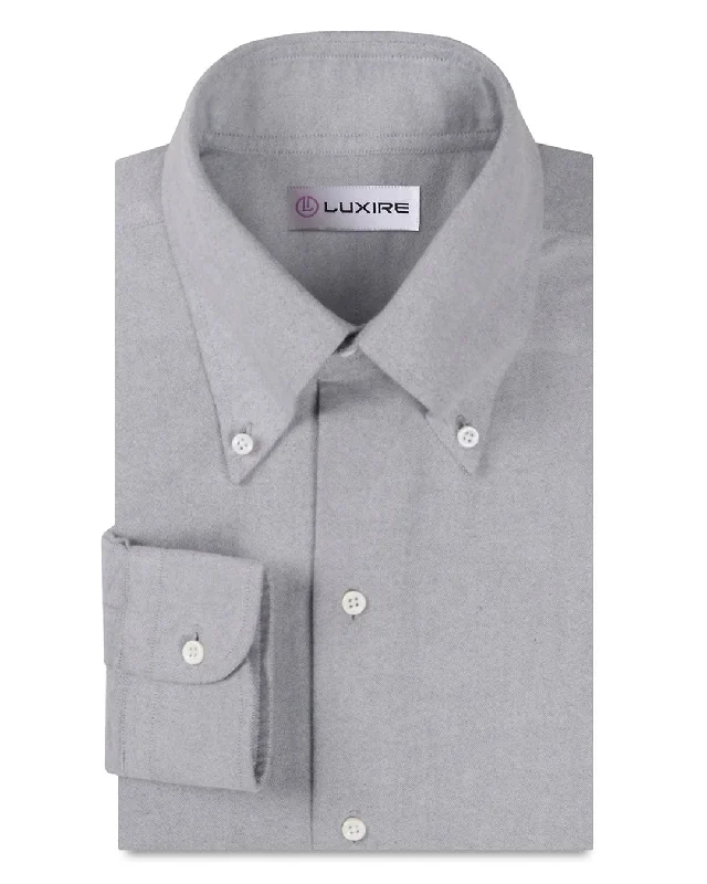 Stone Grey Soft Oxford