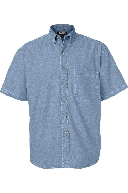 Sierra Pacific Short Sleeve Denim Shirt