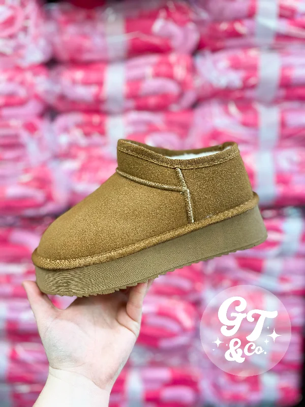 Ugg Style Platform Slippers