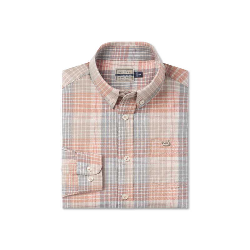 Youth Barton County Washed Dress Shirt