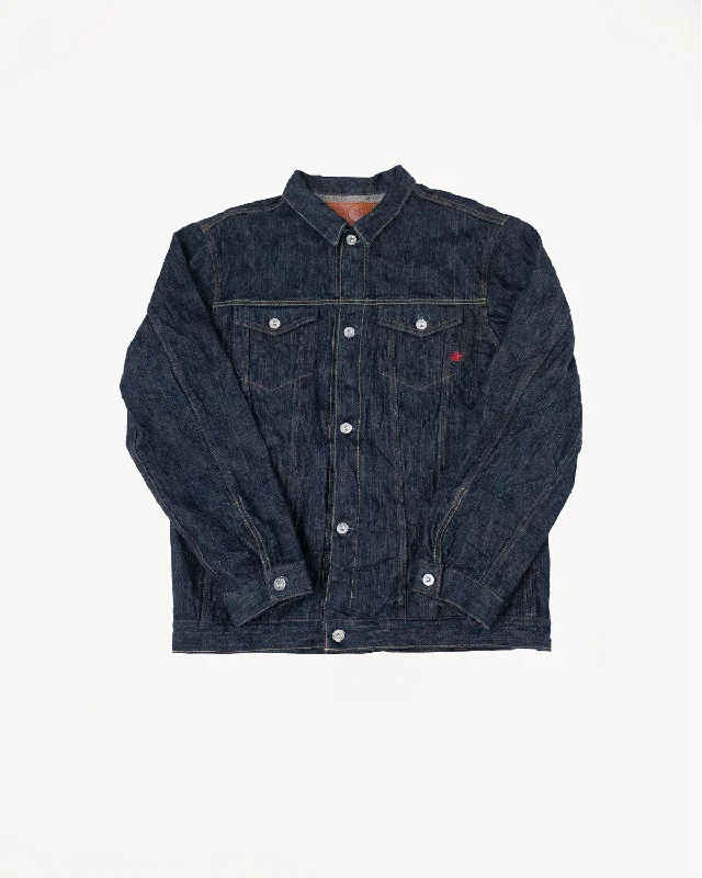 16oz - MIJ12 Aomidori Greencast Selvedge - Denim Jacket