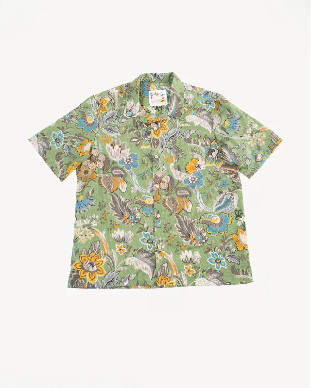 Aloha Shirt - Vintage Pique - Green