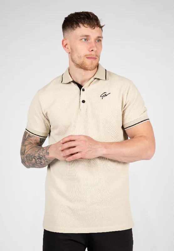 Delano Polo - Beige/Black