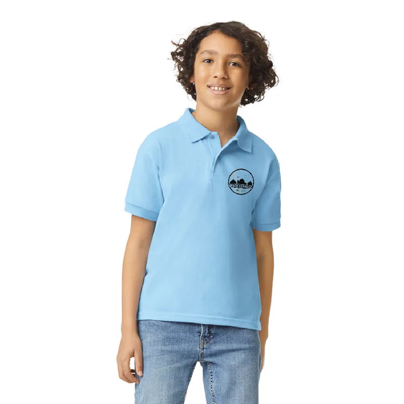 Gildan Youth Dryblend Jersey Polo, Printed