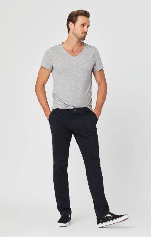 JOHNNY DEEP NAVY TWILL PANTS