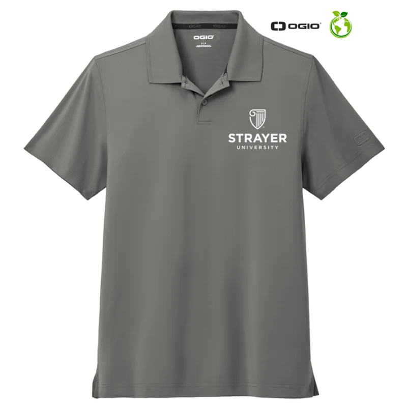 NEW STRAYER OGIO® Regain Polo - Petrol Grey