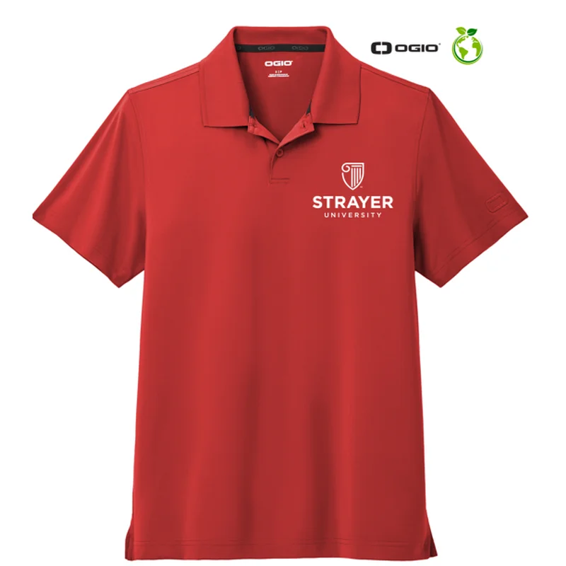 NEW STRAYER OGIO® Regain Polo - Signal Red